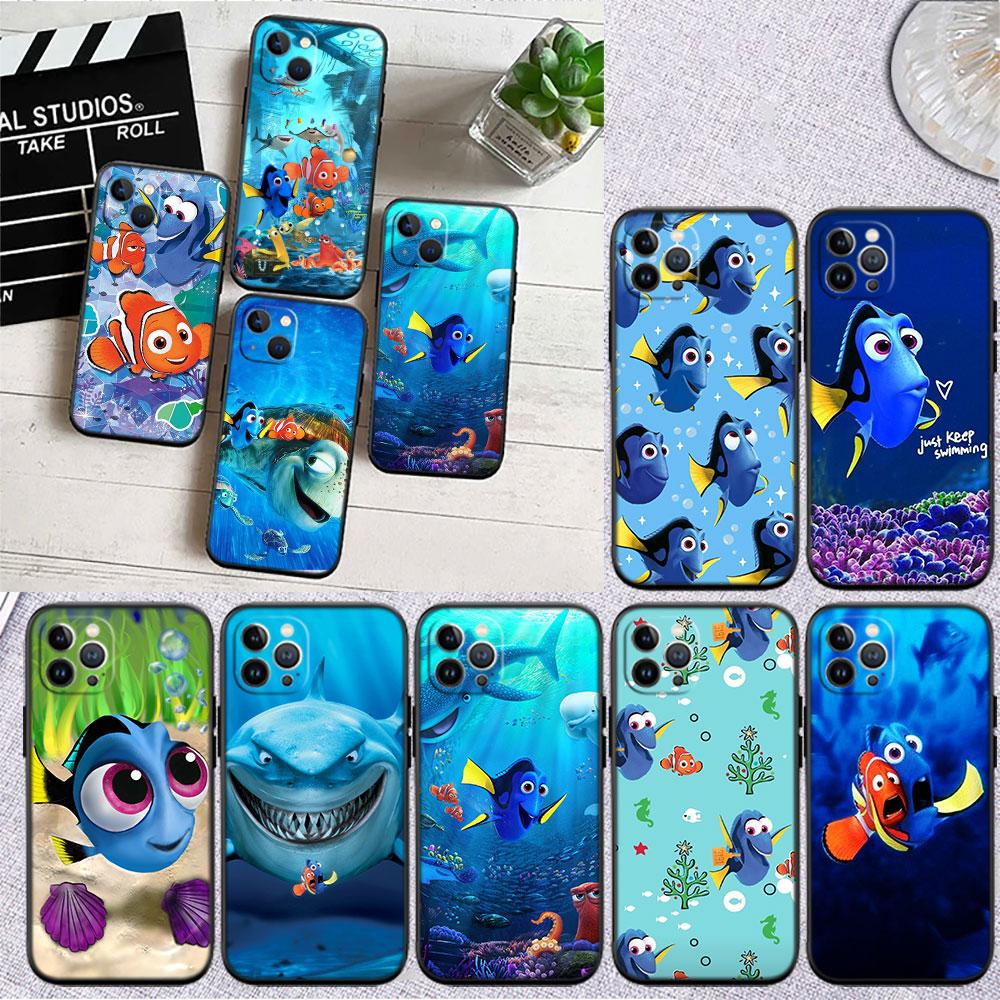CJ52 Finding Nemo Soft Shell Phone Case for iPhone SE X XS XR 11 16E 17 Pro Max Air 8 7 6 6s Plus