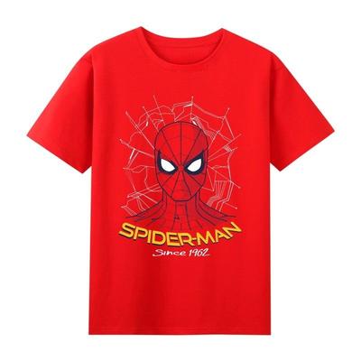 2026 новая SpiderUnisex 2 Unisexs Футболка 100% чистого хлопка с коротким рукавом