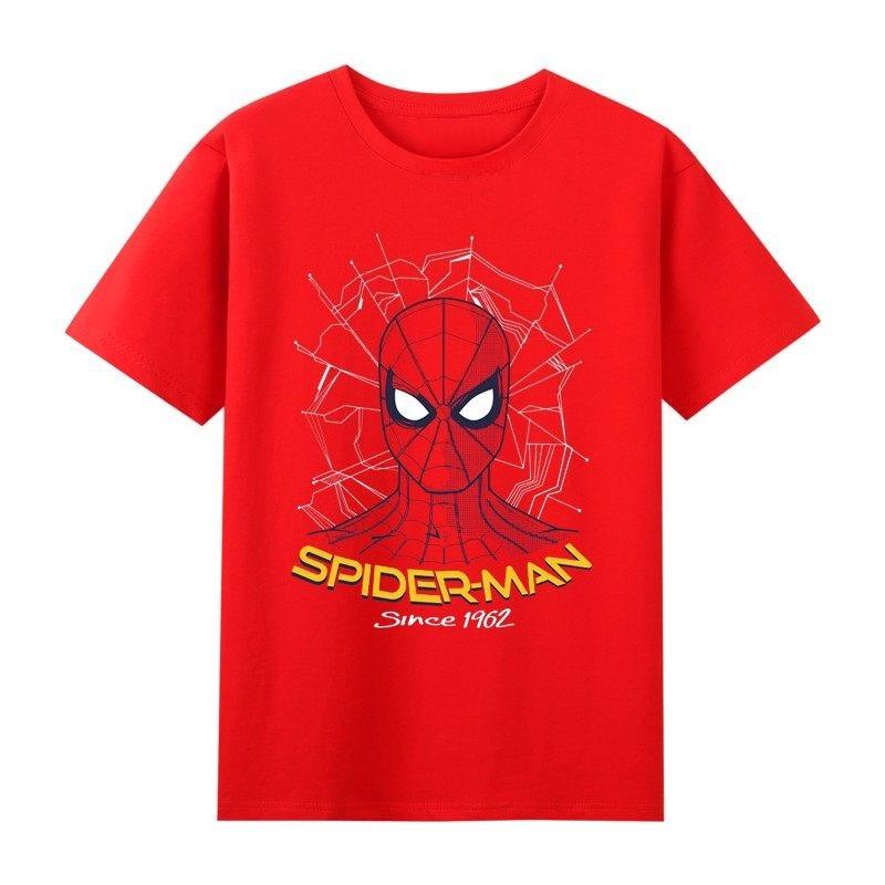 2026 новая SpiderUnisex 2 Unisexs Футболка 100% чистого хлопка с коротким рукавом