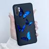 For Samsung Galaxy Note 10 Plus N970F N975F Phone Case Butterfly Flower Girl Design Soft Silicone TPU Back Housing Note10 Covers
