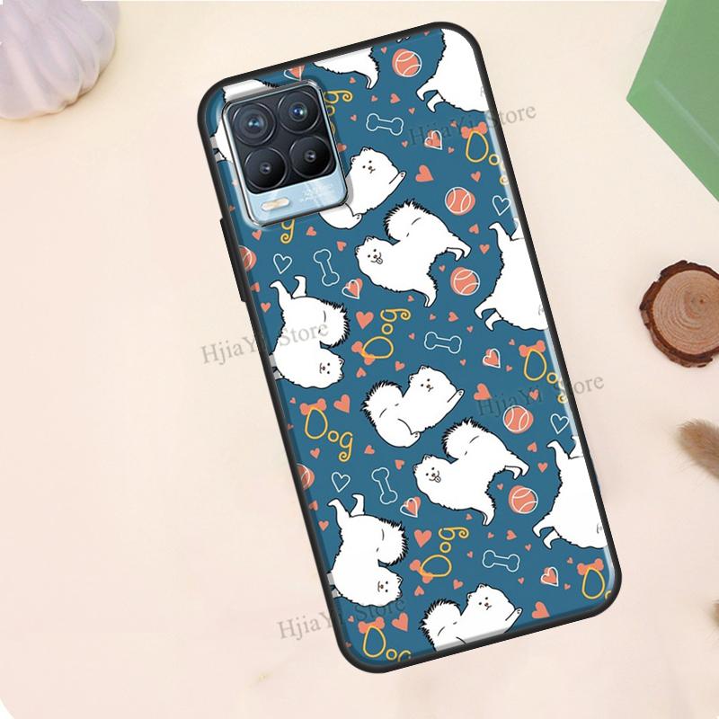 Japanese Spitz Dog For Realme 10 Pro Plus C55 C35 C33 C31 C30 C21Y GT Neo 5 OnePlus 11 10T Nord CE 2 Lite Case