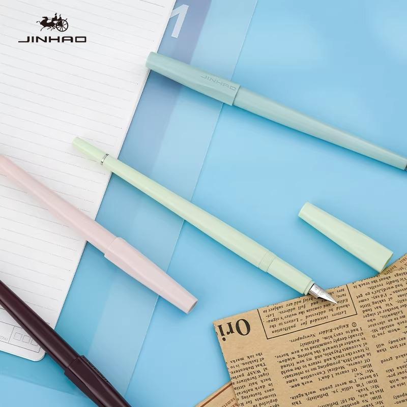 JINHAO 1001 Тонкое перо с длинным корпусом для студентов и детей, для практики рисования, Канцелярские товары, Офисные, Школьные принадлежности