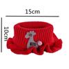 Soft Bib Knitted Cartoon Scarf Baby Shawl Collar