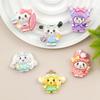 Глянцевые воздушные шары Sanrio, аксессуары из смолы: Заколки для волос, Брелоки, Чехлы для телефонов, Наклейки на бутылки для воды