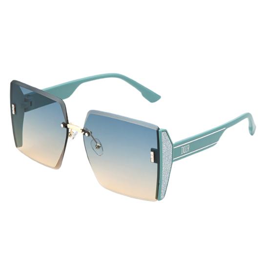 Женские солнцезащитные очки в прямоугольной оправе, стильный стиль, без оправы, гладкие, с защитой от ультрафиолета, солнцезащитные очки для отдыха на пляже, очки для активного отдыха