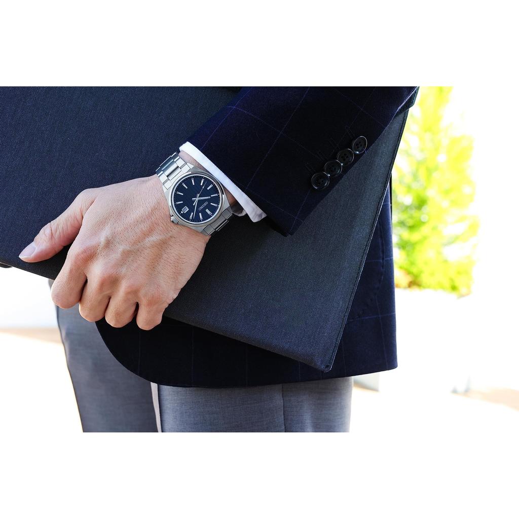 [Часы Seiko] Мужские кварцевые часы Seiko Selection серии S Battery Silver SBTH003