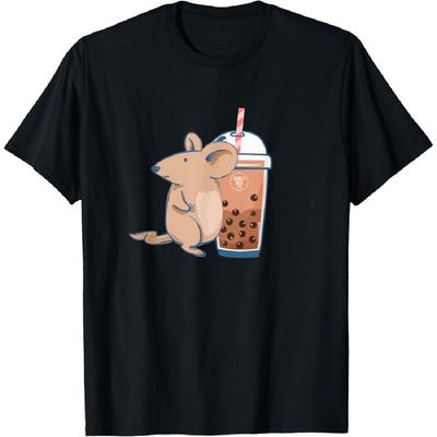 Дизайн Bubble Tea - Мышь Boba Tea - Футболка Bubble Tea