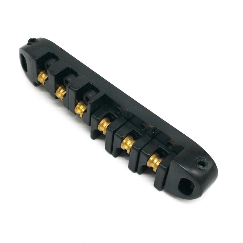 Guitar Roller Bridge with Studs,Allen Wrench Replacement Electric Guitar Parts Accessories for LP Style 6-String Guitar