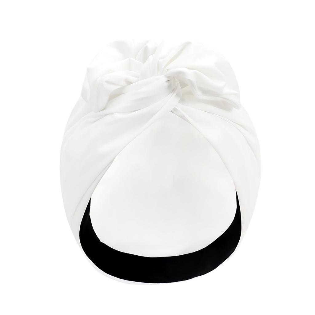 Французская винтажная тюрбан-шапка с изгибом Модная женская хлопковая бандана-повязка на голову Женская шапочка для покрытия волос Цветочный принт Женские головные повязки