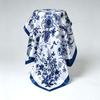 Floral high-end satin silk scarf atmospheric fashion daily versatile scarf mother fashion scarf women