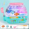 Lovely Mini Simulation Fish Tank Cartoon Music Interactive Aquarium Toys  Children Toys