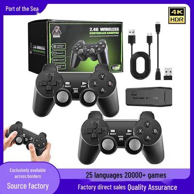 Игровая консоль M8 в стиле ретро с двумя беспроводными джойстиками для аркадных игр для двух игроков, HD-телевизионные игры