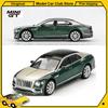 MINIGT 1/64 #867 Bentley Flying Spur Белый Песок Изумрудная Роскошь Металлическая Модель Автомобиля Миниатюрная Коллекция Diecast Украшение Хобби Подарки