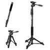 Velbon Monopod Pole Pod EX AZ Leg Lever Lock Pole Diameter Diameter 17mm Compact Head Compatible with Quick Shoe Tabletop Tripod with Monopod Pole