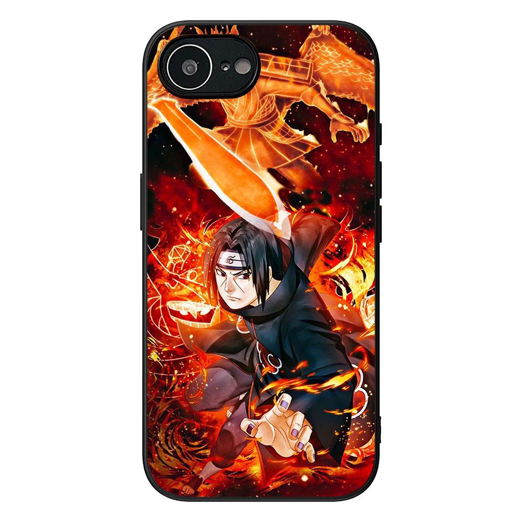 Чехол для телефона Naruto Акацуки Учиха Итачи для Samsung Galaxy A36 A17 A26 A07 A35 A54 A53 A13 A33 A34 S8 S9 S20 S21 FE S10 Plus