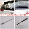 Защитная накладка на дворник заднего стекла для TOYOTA RAV4 RAV 4 XA50 - 2024 ABS Хром / Углеродное волокно Аксессуары