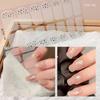 Floristic Nail Patch 14Strips Nail Art Stickers Gel Nail Stickers  DIY Nail Art Making