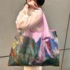 Eco-Friendly Foldable Large Capacity Shoulder Shopping Bag for Women
