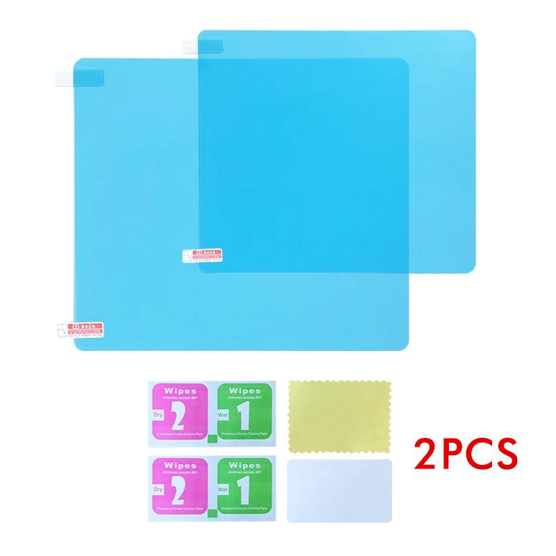 Car Rearview Mirror Film Side Window Rainproof Clear Film 2 Pcs Anti Fog Window Mirror Protective Film Sticker Car Accessories