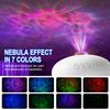 Лампа звездного неба НЛО, проекционная лампа RGB космического корабля, светодиодная лампа Aurora Galaxy Star, проекционная лампа для спальни, проекционная лампа летающей тарелки