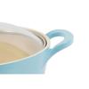 NeoFlam RETRO Stew Pot (18cm) with Glass Lid Dishwasher Safe No PFOA Mint / Pink