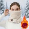 1-10 шт. Мужской и женский плюшевый утеплитель шеи, толстый флис, зимняя маска на все лицо, ветрозащитная для катания на открытом воздухе, рождественский подарок