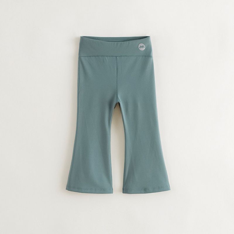 Mark Jenny Elastic Sports Yoga Pants Flared Pants Children's Leggings 2026 Spring and Autumn Pants 241616