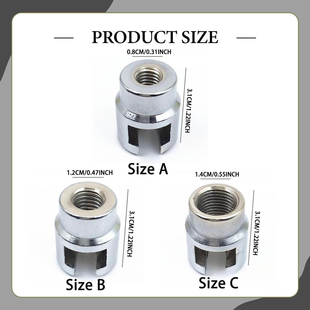 Car Dent Repair Puller Head Paintless Dings Repair Tool Ding Fixer Threaded Head