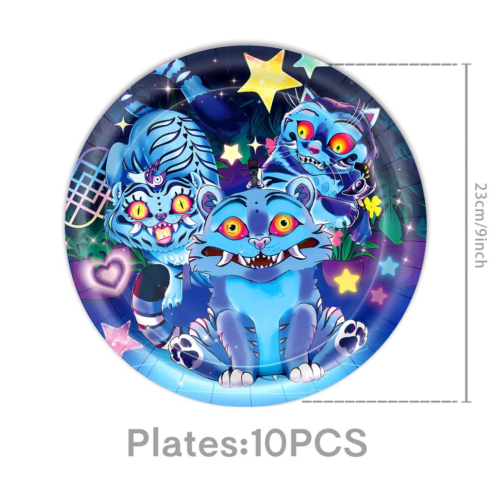 Popular Witch Hunters Themed Party Supplies Birthday Decorations Arrangements Props Tableware Banners Tissue