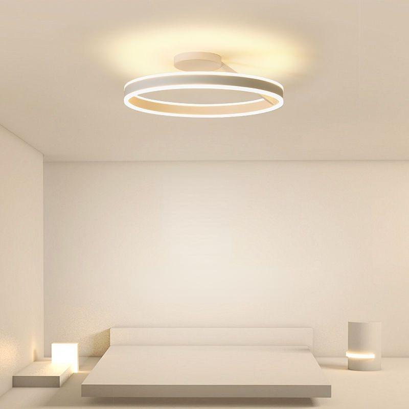 Круглая потолочная лампа для спальни, светодиодная лампа, лампа для гостиной, простая современная атмосфера, лампа для домашнего исследования, лампа для спальни