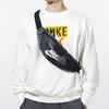 Nike Маленький логотип по всей поверхности Сумка через плечо Сумка на пояс/грудь Унисекс Сумки Черный Серый DH9469-068