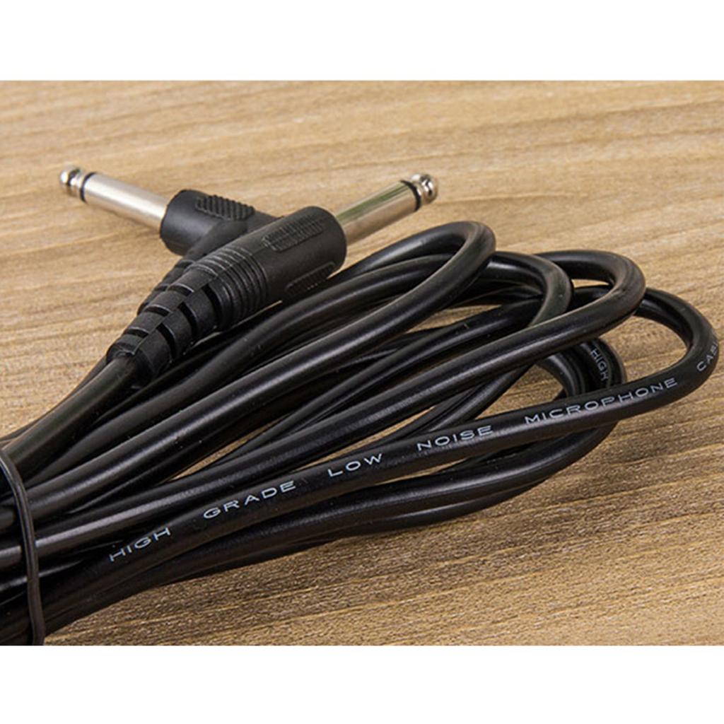 Audio Cable 5 Meter 16.4 FT HiFi Sound Transmission Nylon Metal Guitar Connecting Cord for Instrumen