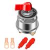 200A High Current Master Battery Disconnect Switch,Power Cut Off Isolator Killer Switch with Face Plate for Car RV Boat Marine