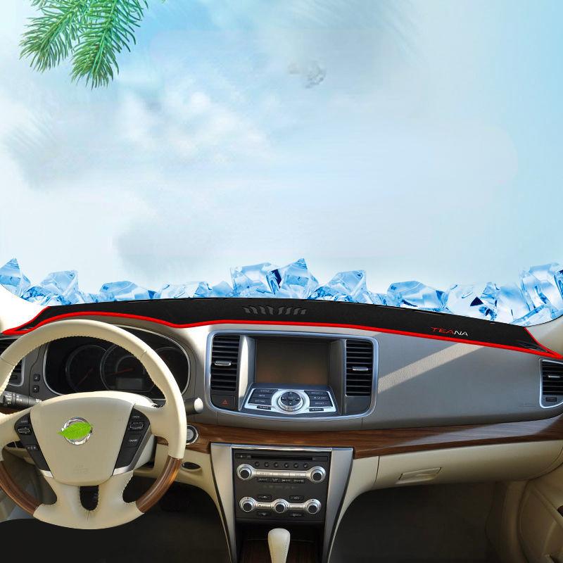 Для Nissan TEANA 2008-2012 автомобильные аксессуары, автомобильные коврики для приборной панели, избегайте легких ковриков, ковриков для инструментов, платформы, стола
