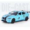 1/32 Jaguar EX Сплав Спортивный Автомобиль Модель Литье под Давлением Металл Игрушечный Транспорт Средство Модель Автомобиля Звук и Свет Высокая Симуляция Коллекция Подарок