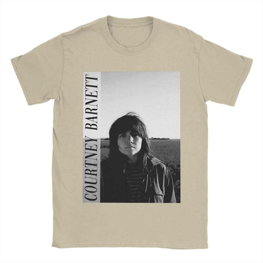 Courtney Barnett Australian Singer TShirt for Unisex  Vintage 100 Cotton Tees Crew Neck Short Sleeve T Shirt Graphic Clothes