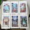 12*7cm 78 Pcs Sacred Sites Tarot Colorful Tarot Cards Connect with The Age-old Wisdom of Temples, Shrines, and Sacred Places