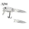 Tadpole Lure with Hooks 8.5CM/8G Minnow Topwater Lure, Floating Bait Fishing Lures Hook, Bionic Crankbait for Saltwater Freshwater Sharp Hook