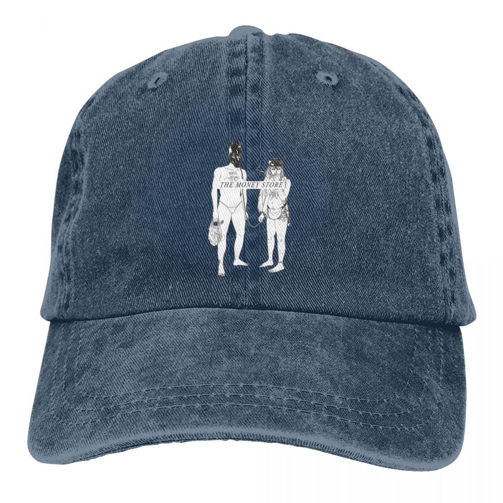 Death Grips The Money Store Trucker Hat Merch Casual Distressed Washed Snapback Cap For Unisex Women Adjustable