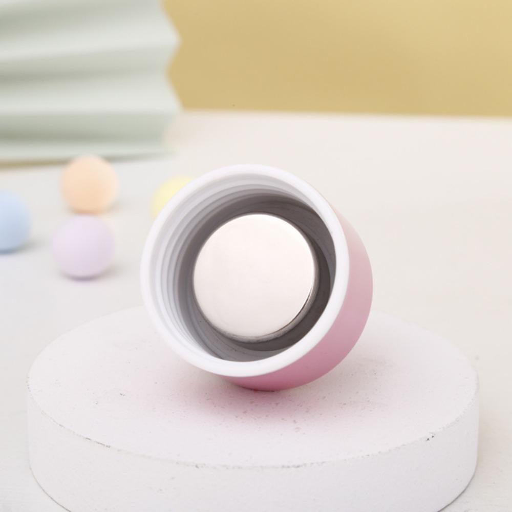 120 ML Pocket Thermos Bottle Gradient Color Insulated Water Bottle Mini Thermal Cup School