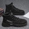 Martin Boots Men's High-top Autumn and Winter New Men's Boots Fashion Retro Trend Casual Tooling Shoes Men's Boots