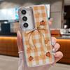 Чехол-фонарь тыква призрак Хэллоуин для Samsung Galaxy S26 S25 Ultra S24 S23 S22 Plus S21 A16 A17 A26 A36 A37 A54 A55 A56 A57 5G Прозрачный мягкий чехол