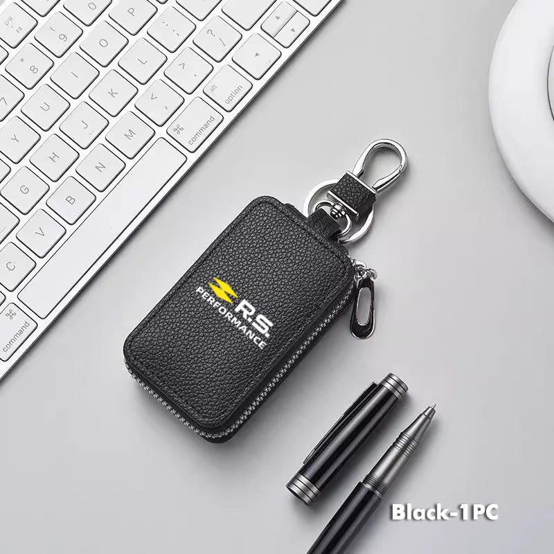 Leather Key Bag Universal Keyring Case Car Keychain Wallet For Renault Clio Kadjar Espace Symbol Dacia RS Megan Scenic Logan YY6