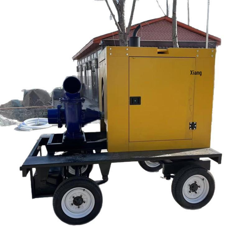 Mobile Flood Control and Sewage Pump Truck with Power Generation Lighting