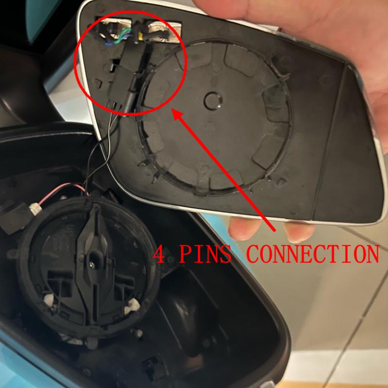 Car Wide Angle Heated 4P / 2P Mirror Glass For BMW F01 F02 F03 F04 F06 F07 F10 F11 F12 F13 F18 F20 21 22 30 31 32 33 34 35