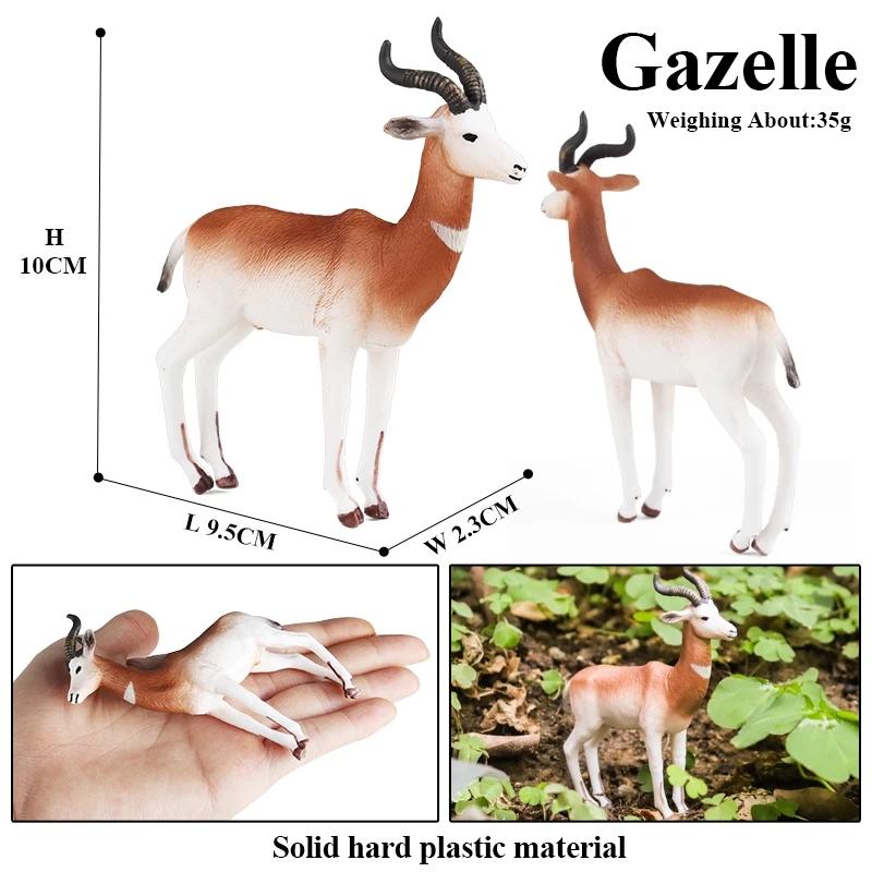 Oenux Классическая Симуляция Фермерских Животных Овца Коза Аргали Антилопа Модель Фигурка Действия Домашняя Птица Фигурки Милая Игрушка Для Ребенка Подарок