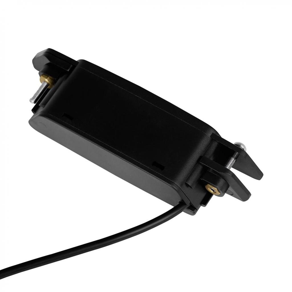 Звукосниматель для акустической гитары без перфорационного магнита со звуковым отверстием и аудиовыходом на хвостовом штифте