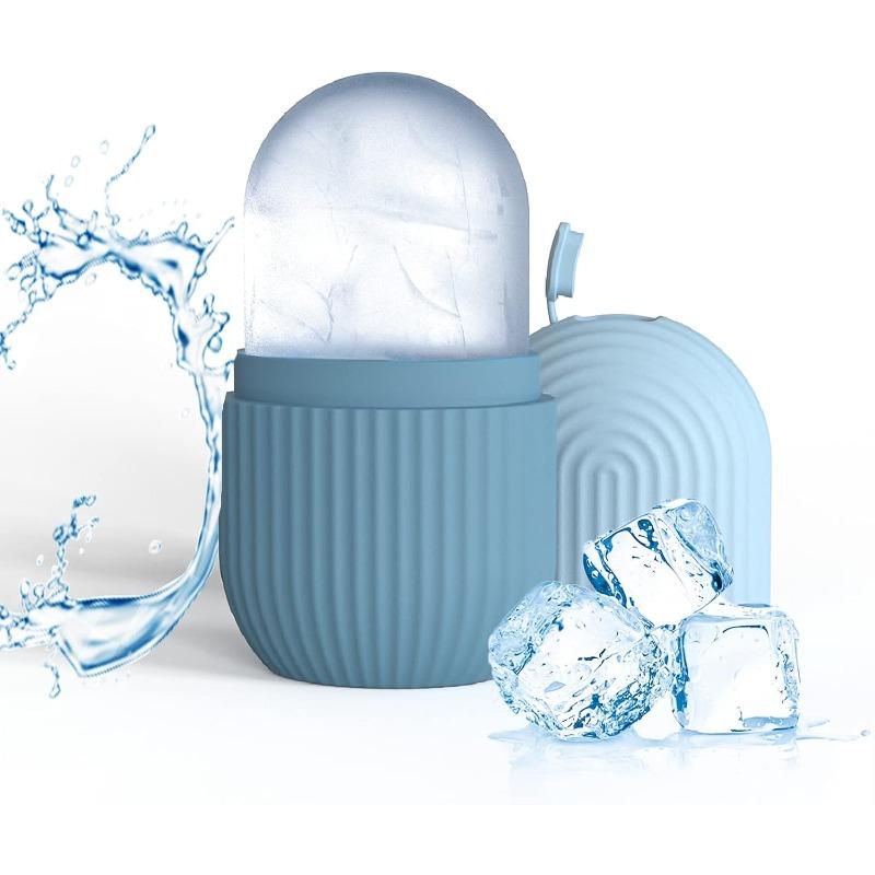 Ice Face Roller, Reusable Silicone Mold Massage Eye Facial Beauty Skin Care Tools Apply for Shrink Pores Anti Wrinkle