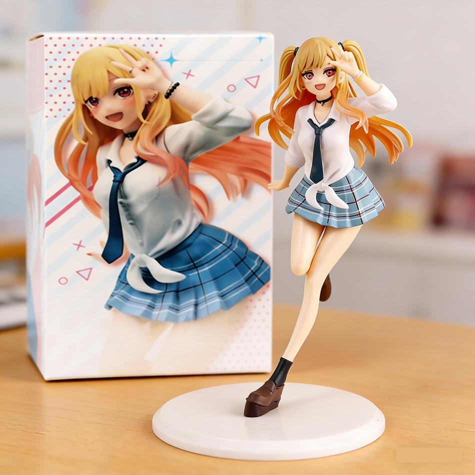 Подарок Новый Аниме Моя одежда для свиданий Китагава Марин Лиз Настольная Милая Школьная форма Модель ПВХ Фигурка Действия Коллекционная Игрушка