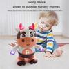 Light Up Dancing Cow for Active Fun,2025 New Musical Dancing Toy with LED Lights